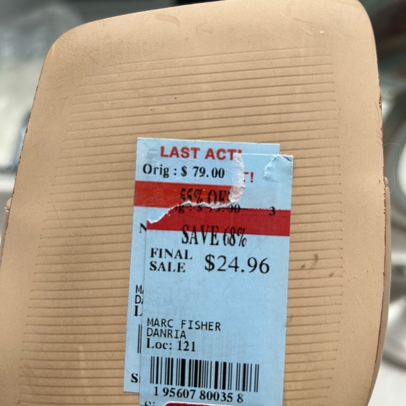 Marc Fisher Strapless Heels - Picture 4 of 4